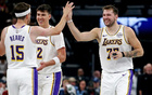 绝妙，湖人队新阵容被NBA评论员比尔·西蒙斯起绰号“Snowtime”